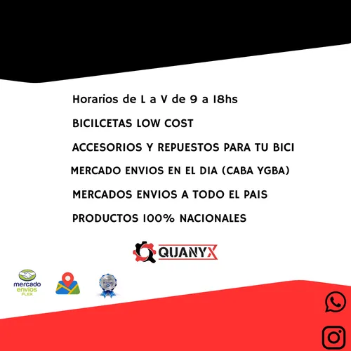Bicicleta Playera Rodado 26 C/ Frenos Dama Roja