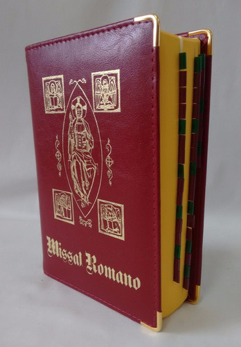 Livro Missal Romano Luxo Editora Paulus Liturgia Santa Missa