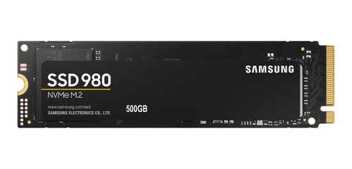 Imagem 1 de 3 de Ssd Nvme M.2 Samsung 980 500gb 3500mb/s, 3000mb/s