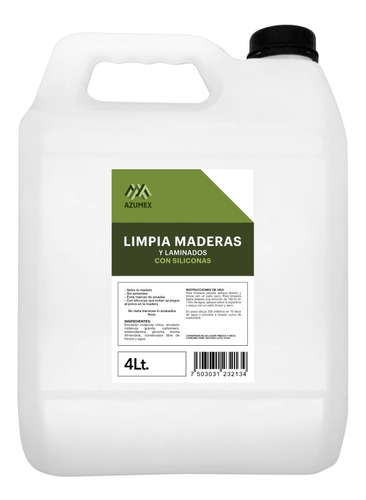 4 Litros Crema Limpia Maderas Y Pisos Laminados Nuevo Sellad