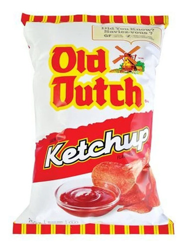 Chips Aromatizados De Ketchup Holandés