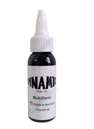 Tinta Para Tatuaje Dynamic Black 1onz