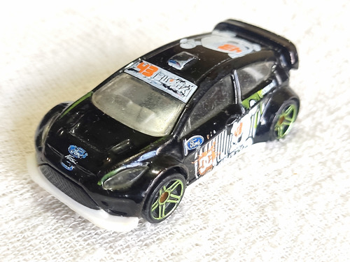 '12 Ford Fiesta Rally Wrc Ken Blok, Hot Wheels, Malasia I33