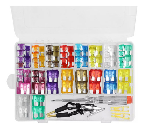 300 Pcs Caja De Fusibles Para Carro Con Pluma De Prueba