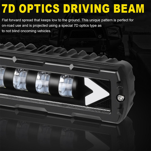 Barra De Luz Led Para Coche De 6 Pulgadas, Luz De Conducción