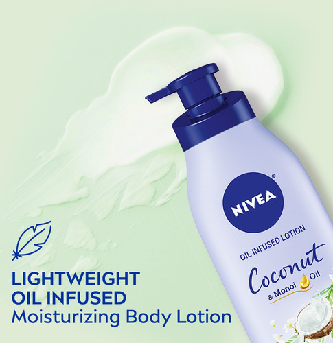 Loción Corporal Nivea Con Aceite De Coco Y Monoi, 500 Ml