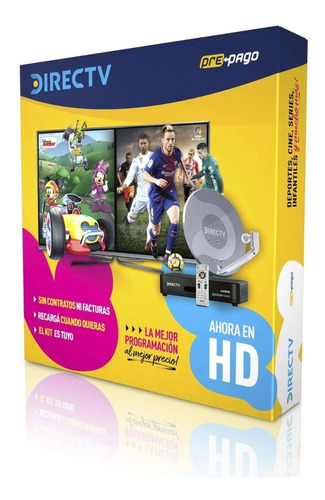 Kit Directv Hd Prepago 46 Cm Distribuidor Oficial Original