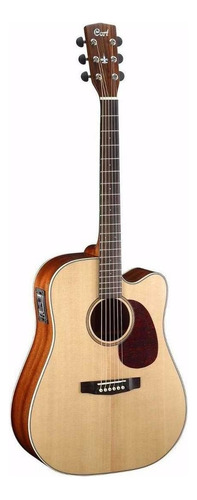 Guitarra Electroacústica Cort MR710F para diestros natural satin high-tech