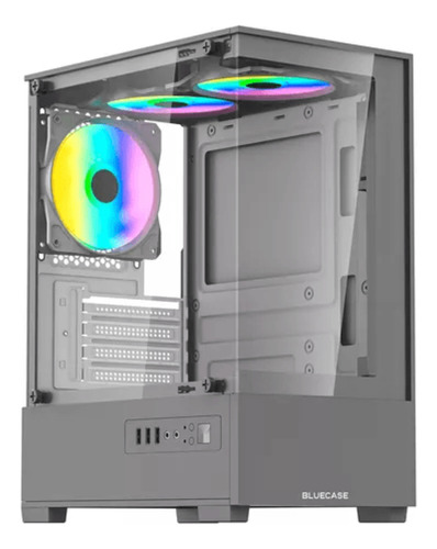 Gabinete Gamer Bluecase Bg-054 Hit Cinza