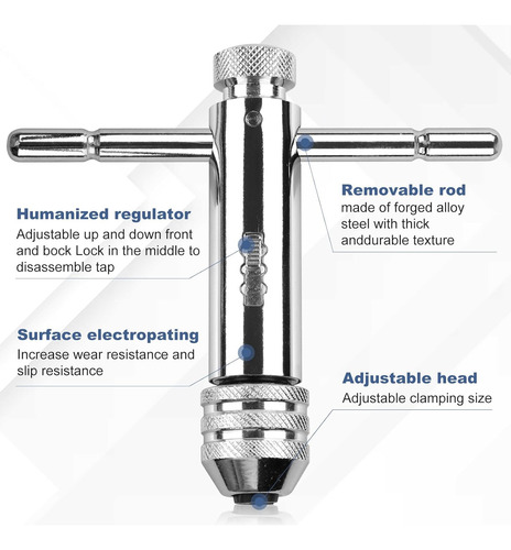 Llave De Trinquete Ajustable M3-m12