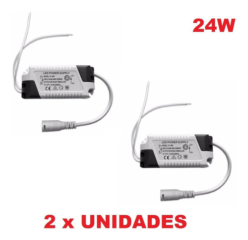 2 X Transformador Balastro De Repuesto Para Panel Led 24w