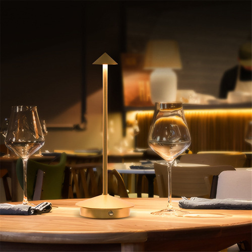 Lámpara De Mesa Con Control Táctil, 3 Modos, Usb, Led, Decor