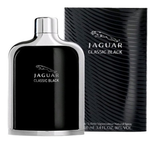 Perfume Jaguar Black 100ml Eau Toilette Para Hombre 