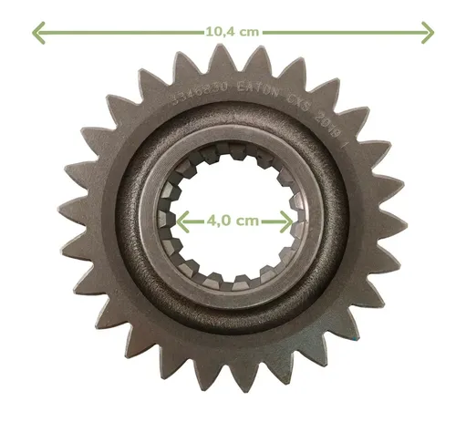 Engrenagem Caixa Câmbio Eixo Piloto Massey 054183 Eaton | MercadoLivre