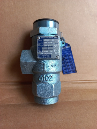 Valvula Para Amoniaco De Seguridad Y Alivio De 3/4×1 Hansen