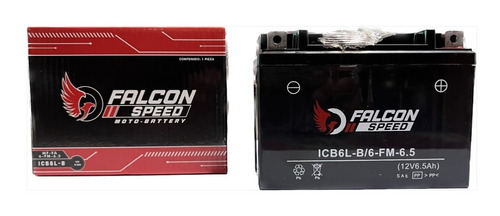 Bateria Falcon Speed Icb6l-b Para At110 125z Dt125 Mf