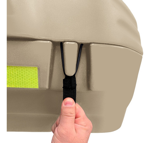 Caja De Almacenamiento Stark7 Universal Asiento De 75l Beige