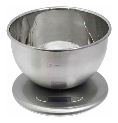 Balanza Digital De Cocina Con Bowl Acero Hasta 5kgs Mf Shop