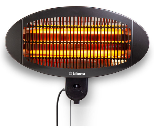 Imagen 1 de 7 de Calefactor Infrarrojo Pared Liliana Cipar2000 2000w 3 Niv