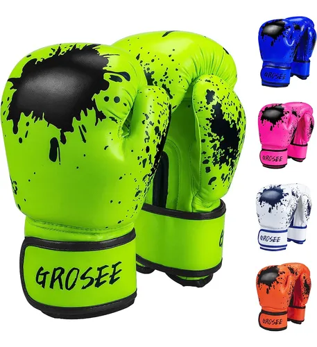 comprar Guantes De Boxeo Para Niños, 6 Onzas, 8 Onzas, Para Entrenam
