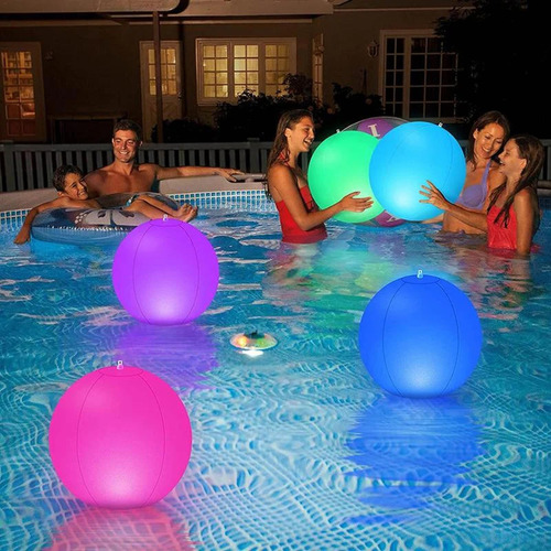 Pelotas De Playa Led Iluminan Las Pelotas De Playa Para La P