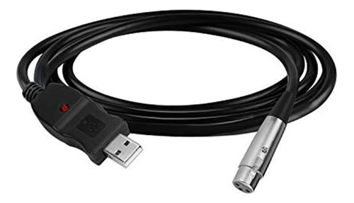 Va S Cable Conversor Usb Macho 3pin Xlr Hembra Microfono 3 M