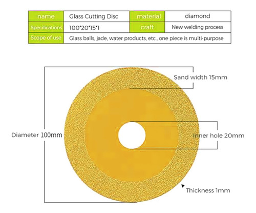 6 Rueda De Disco De Corte Accesorios Para Herramientas