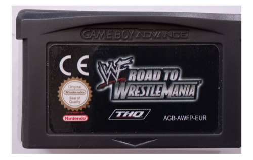 Wf Road To Wrestlemania Game Boy Advance, Nds, Lite, Repro