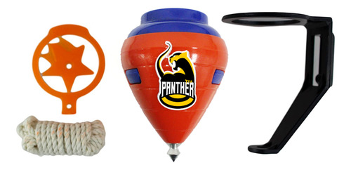 Trompos Cometa Panther Pack 5 Pieza Resistente Color Surtido