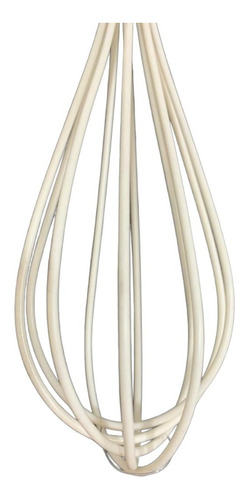 Imagen 4 de 6 de Batidor Manual De Silicona Y Madera Reposteria Linea Cream