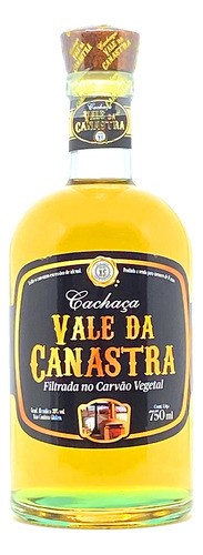 Cachaça Vale Da Canastra 750ml Amendoim 5 Anos Nocturne
