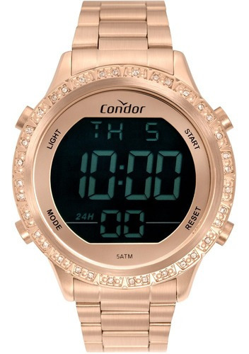 Relógio Condor Feminino Digital Rosé Cobj3463ak/k4j