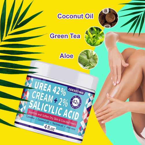 Crema De Urea 42% Para Pies, 4 Oz-a Complete Callus-care, Di