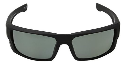 Gafas De Sol Spy Dirk En Negro Mate Suave Con Lentes Polariz
