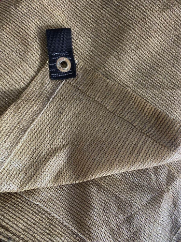 Malla Sombra 90% Beige 4x4 Bastilla Y Jareta