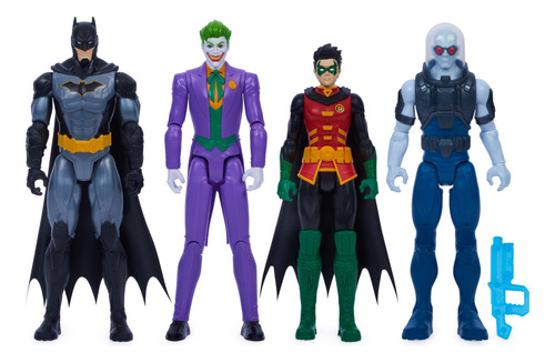 Dc Comics, Batman And Robin Vs. The Joker And Mr. Freeze, F.