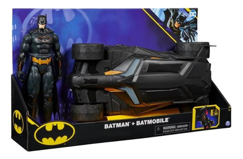 Figura De Accion Batman+ Batmobile