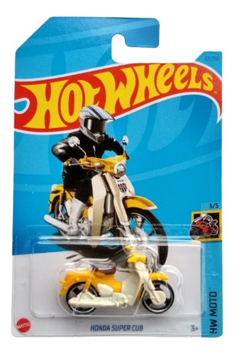 Hot Wheels Moto Honda Super Cub Factory Fresh 