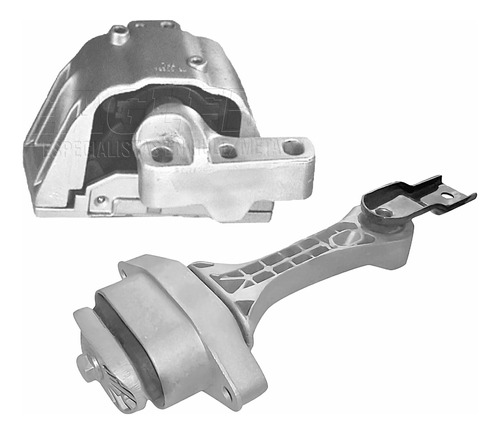 Paq 2 Soportes De Motor Eagle Volkswagen Golf L4 2.0l 99-15