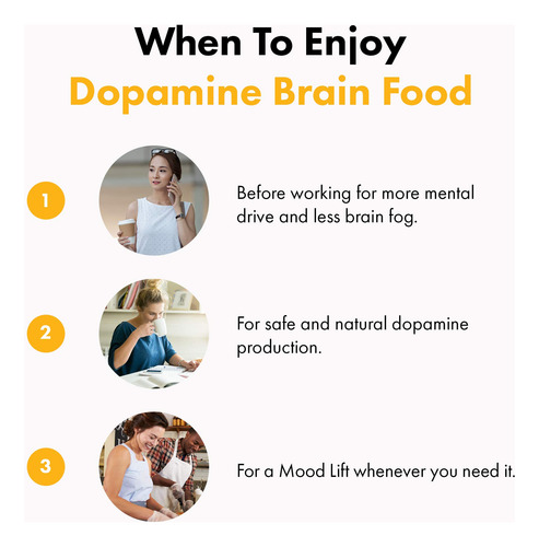 Dopamine Brain Food suplemento De Dopamina Para El Cerebro