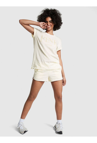Playera Pink Victorias Secret Original Algodón