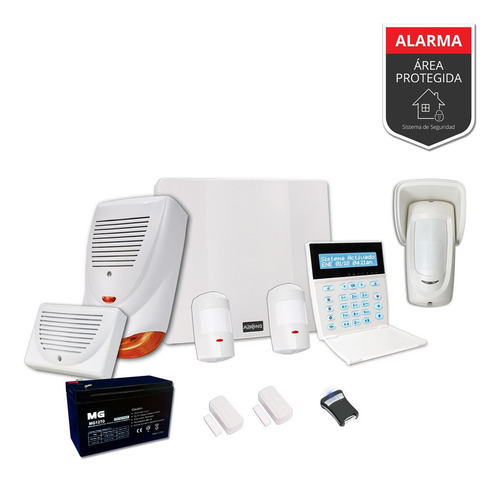 Alarma Domiciliaria Kit - Inalambrico