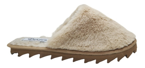 Pantuflas De Mujer Con Corderito Sintetico Peluche A433/3