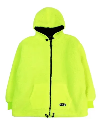Chamarra neon hombre new arrivals
