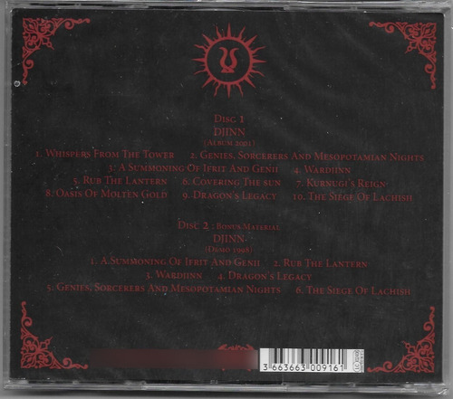 Melechesh - Djinn Cd Doble Nuevo!!