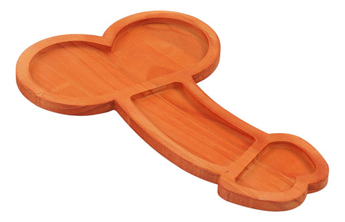 Tabla De Aperitivos De 15.7 Pulgadas, Madera Ecológica, No T