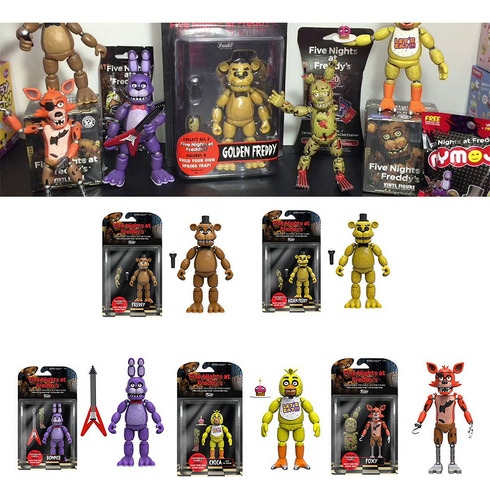 Figura De Acción Five Nights At Freddy's Fnaf De Bonnie Foxy