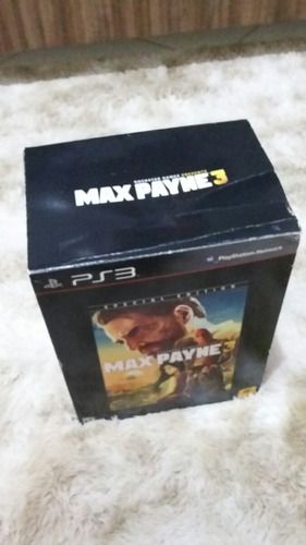 Max Payne 3 Special Edition Ps3 Novo Nao Lacrado