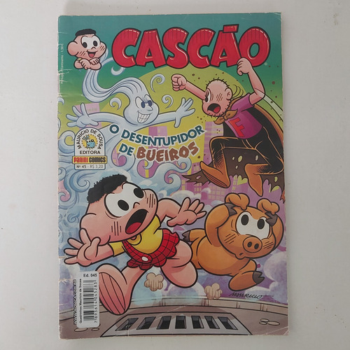 Hq Gibi Cascão 45 1a Série Editora Panini 2010 (Usado)
