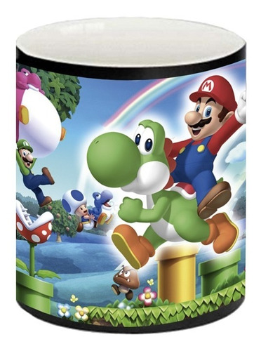 Taza Mágica De Super Mario Bros